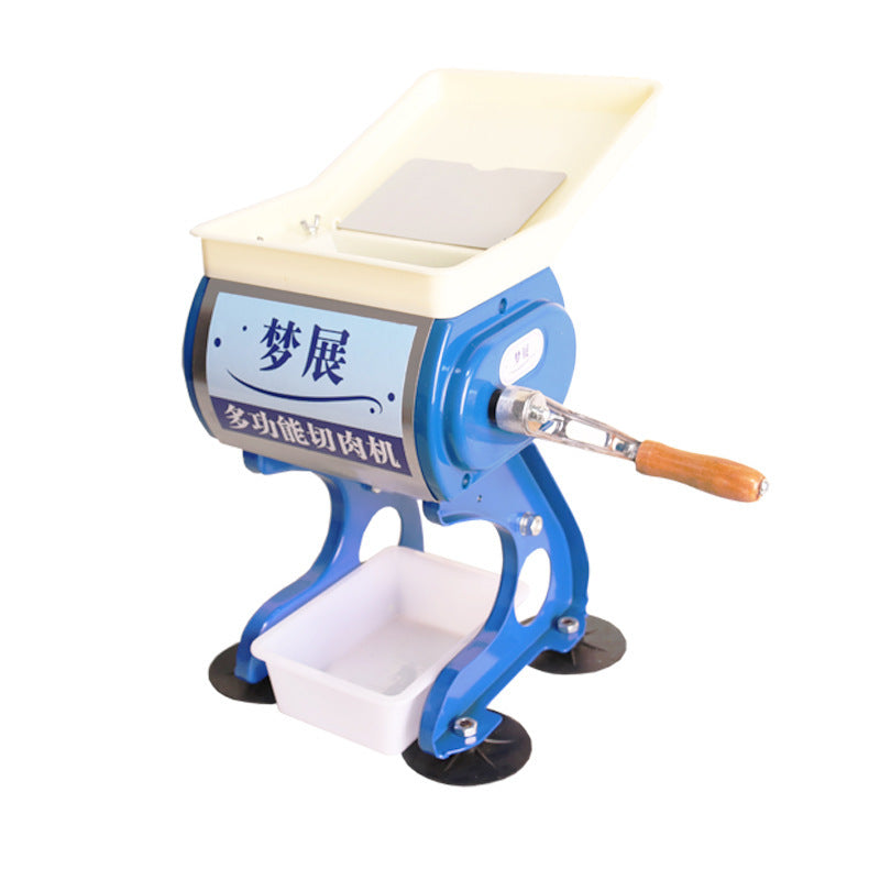 Portable Household Hand Cranked Small Meat Slicer