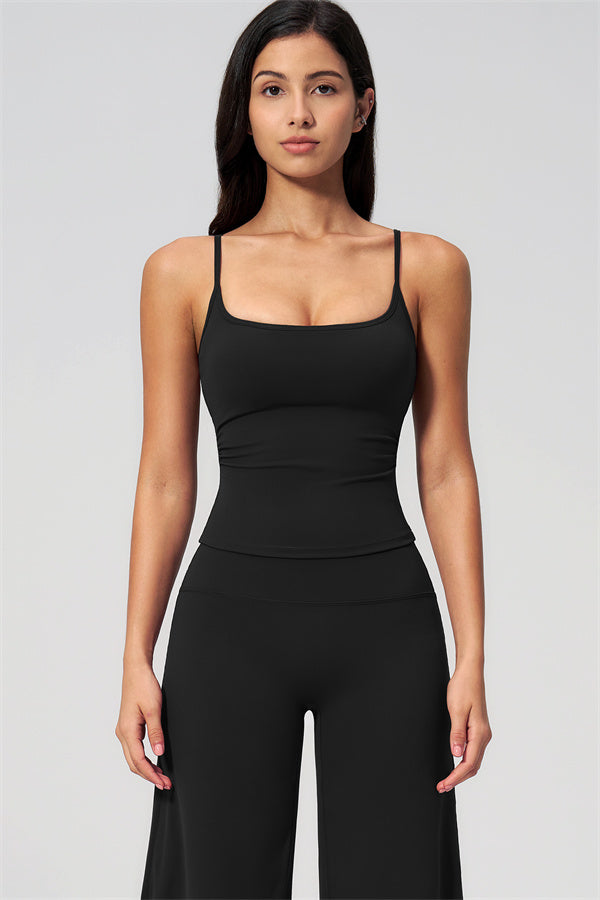 The Nexus Tank Top Wide-Leg Crop 2-Piece Set