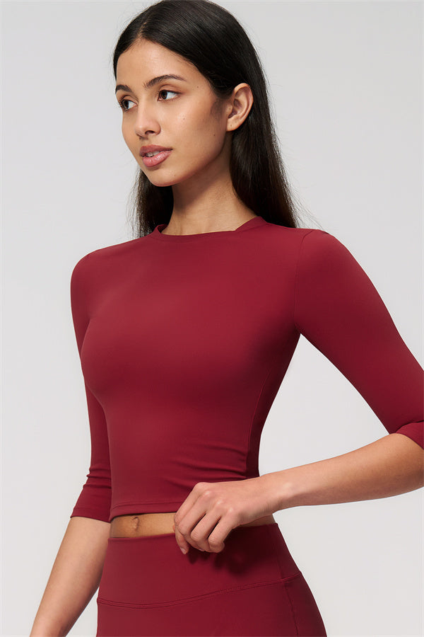 The Natalia Half-Sleeve Top