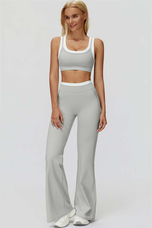 The Canyon Sports Bra Flared Leggings 2-Piece Set