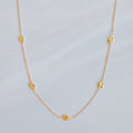 Petite Horse Bit Link Station Necklace