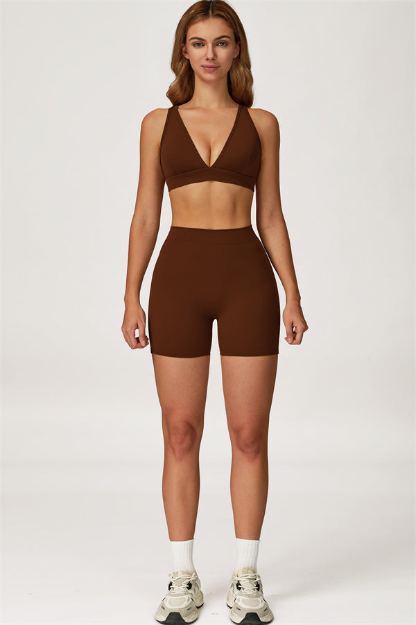 The Axis Sports Bra Shorts 2-Piece Set