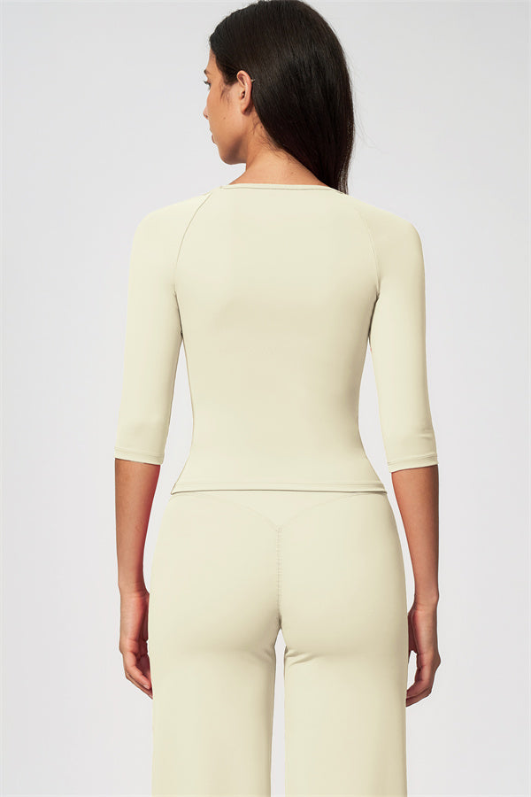 The RiseFit Half-Sleeve T-Shirt Straight Leg Pants 2-Piece Set