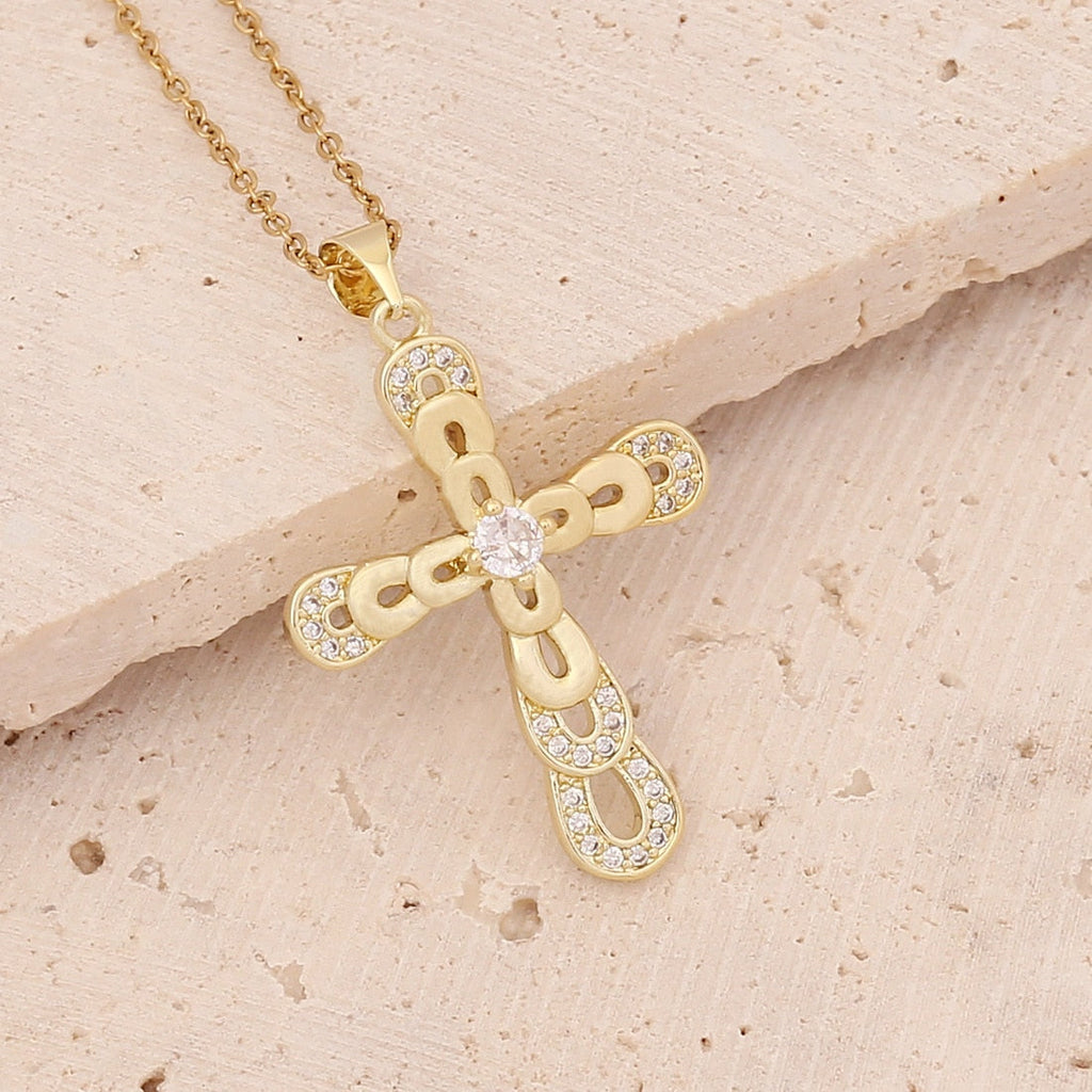 Gold Plated Pendant Necklace
