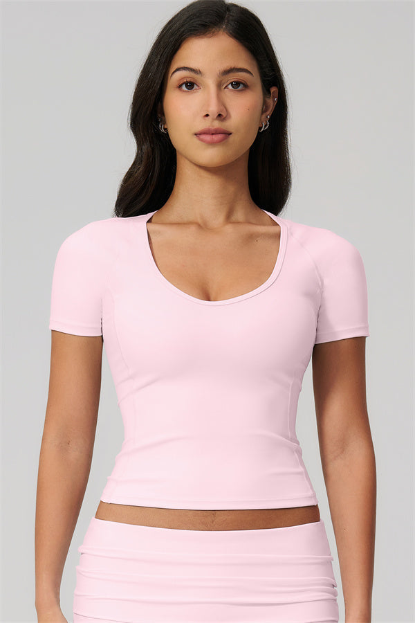 The Daring T-shirt Straight Leg Pants 2-Piece Set