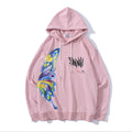 Butterfly print sweatshirt