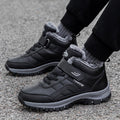 Winter Boots Women Men Warm Plush Velcro Snow Boots Climbing Hiking Shoes
