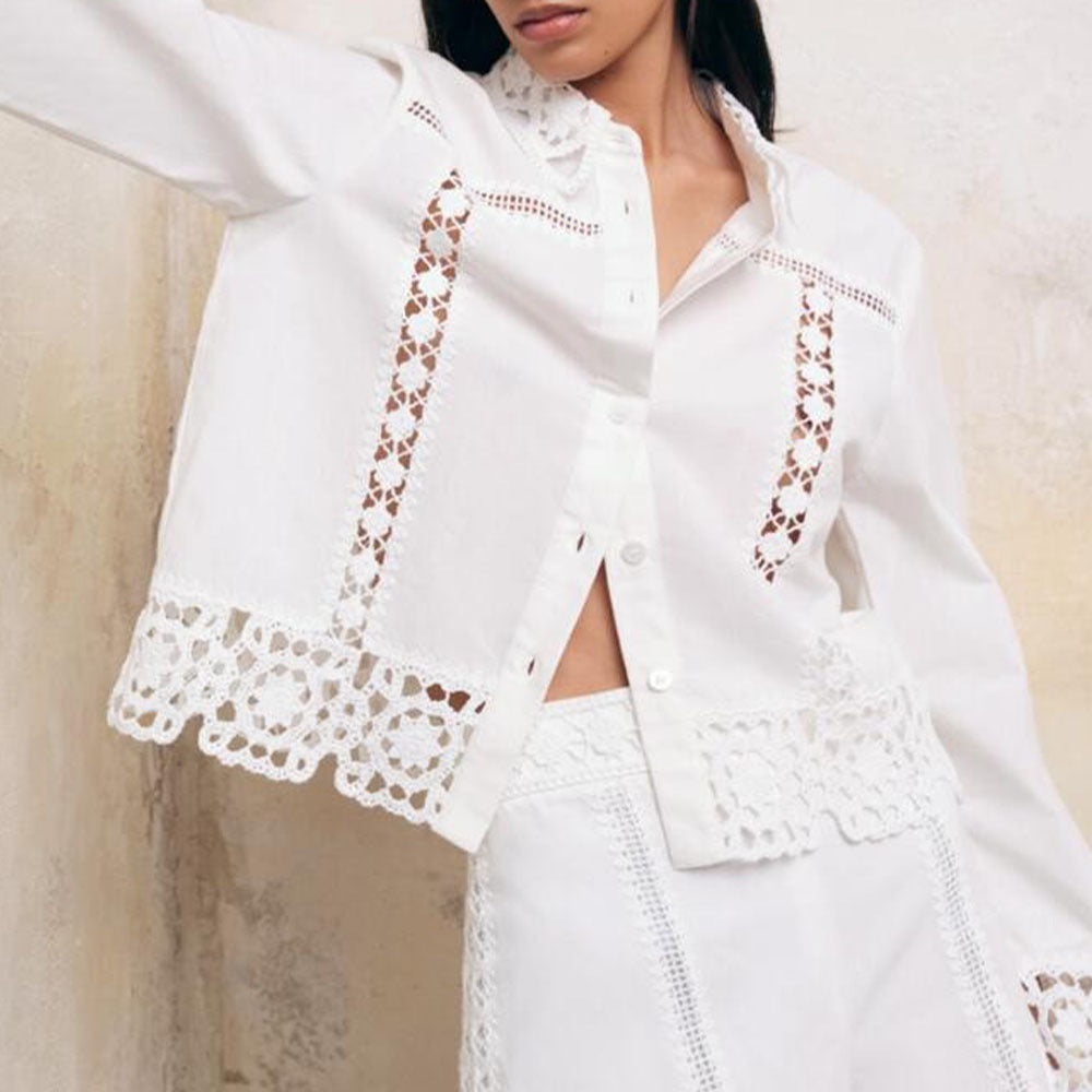 Women's Lace Hollow Out Jacket