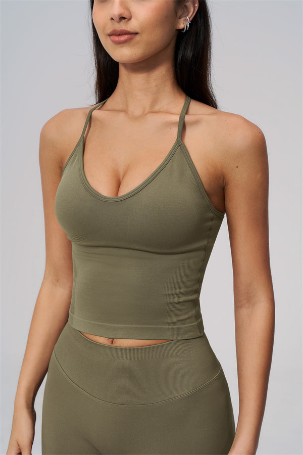 The Camille Crop Top Leggings 2-Piece Set