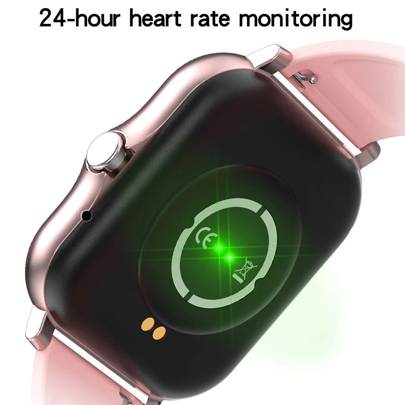 Y13 Smart Watch - 1.69'' Touchscreen Fitness Tracker with Bluetooth Calls, Heart Rate & Sleep Monitoring (Waterproof, Multi-Language)