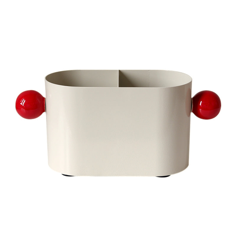 Premium Sense Retro Ins Light Luxury Makeup Brush Bucket