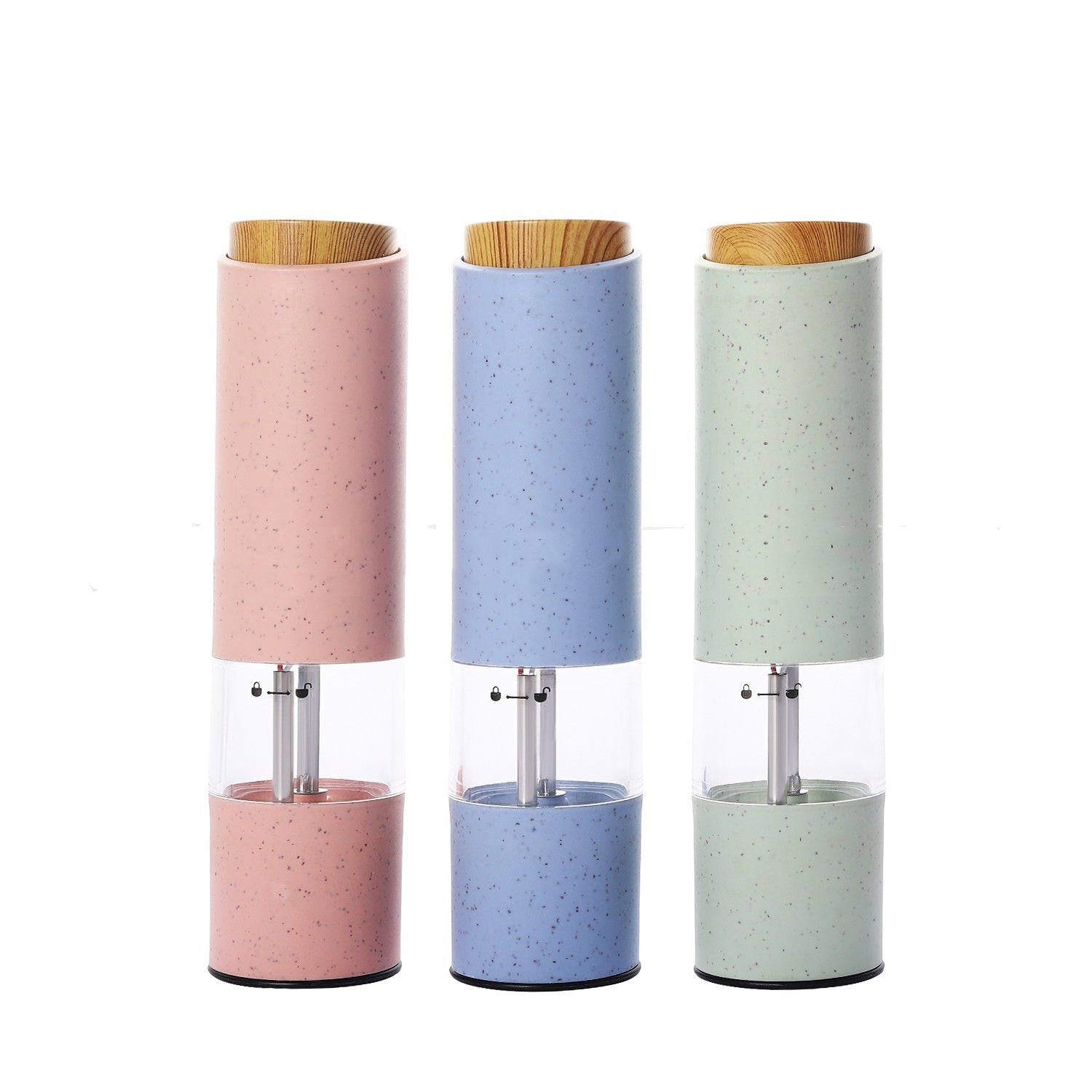 New Wheat Straw Pepper Mill Set