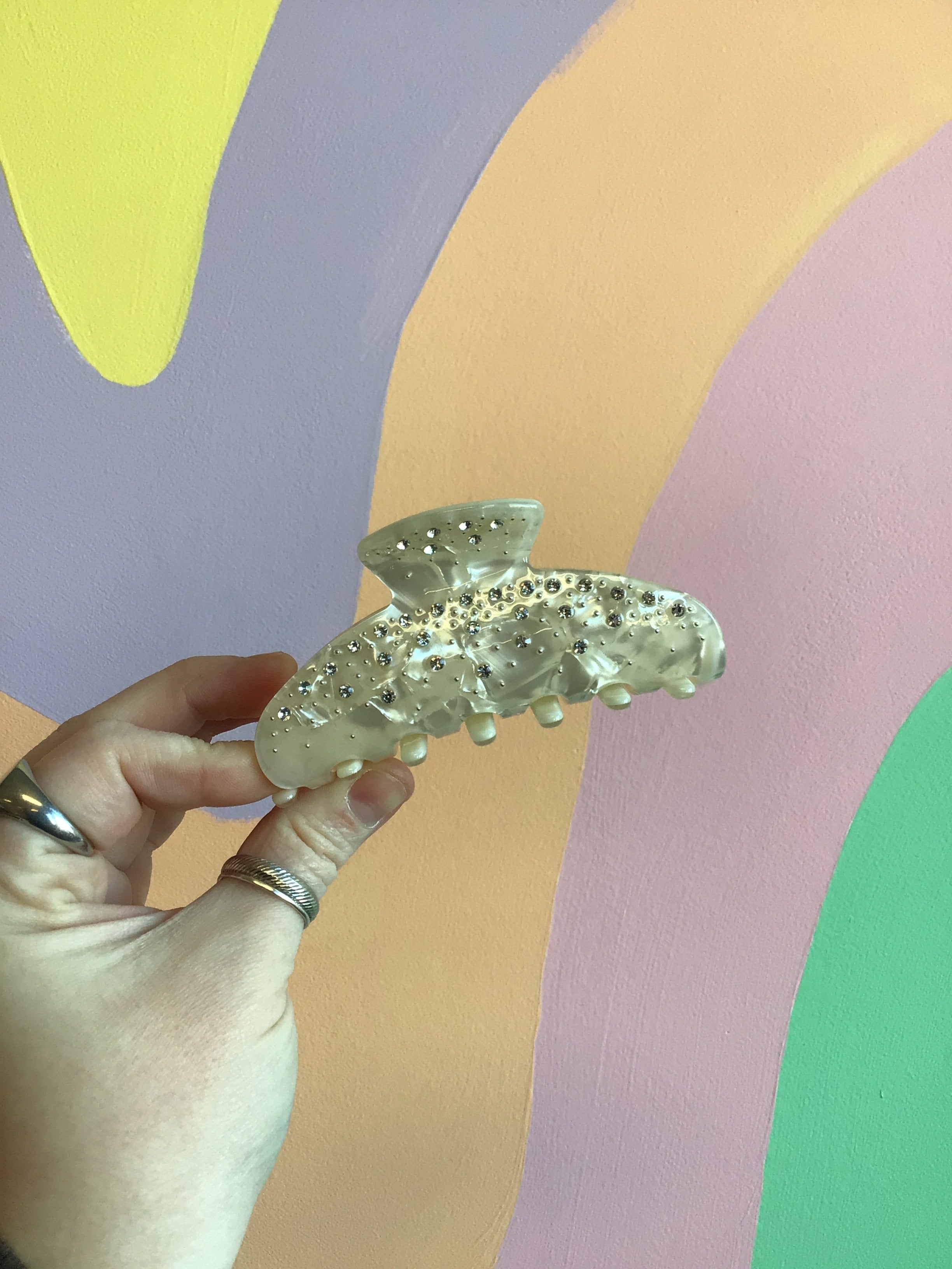 Bedazzled Hair Claws