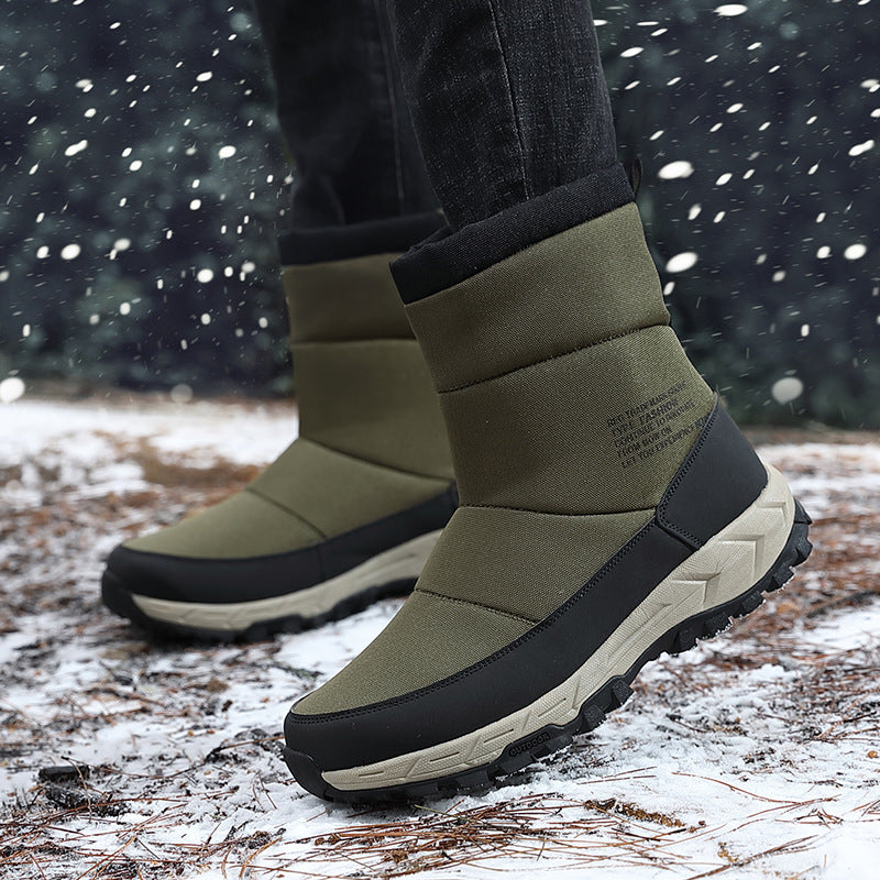 Cotton Shoes Men's Winter Men's Shoes New Plush Warmth