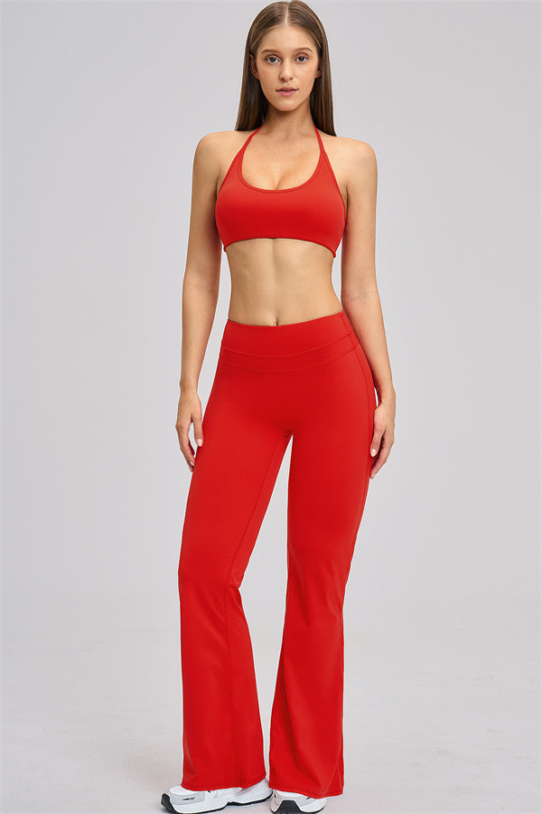 The Stride Sports Bra Flared Leggings 2-Piece Set