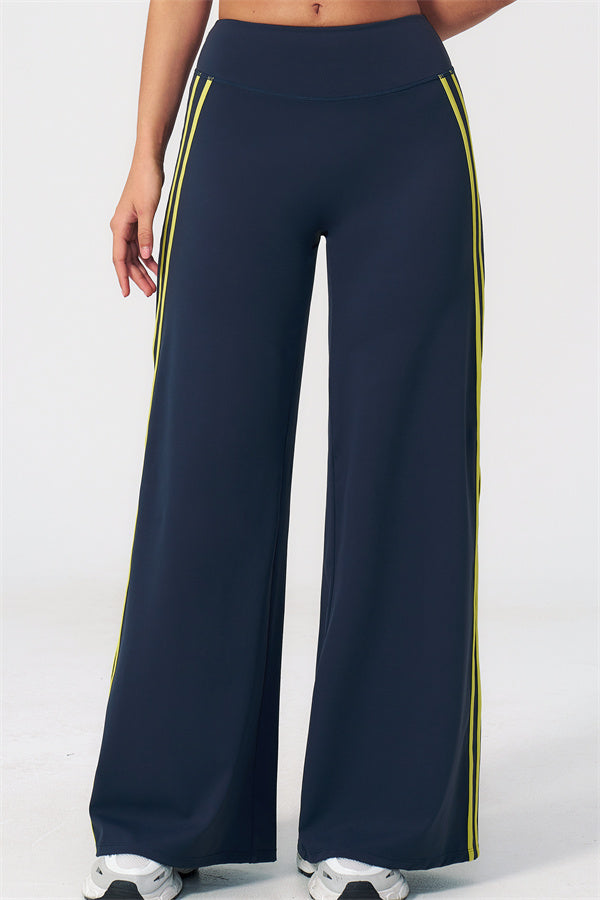 The Evoke Racerback Sports Bra Straight Leg Pants 2-Piece Set