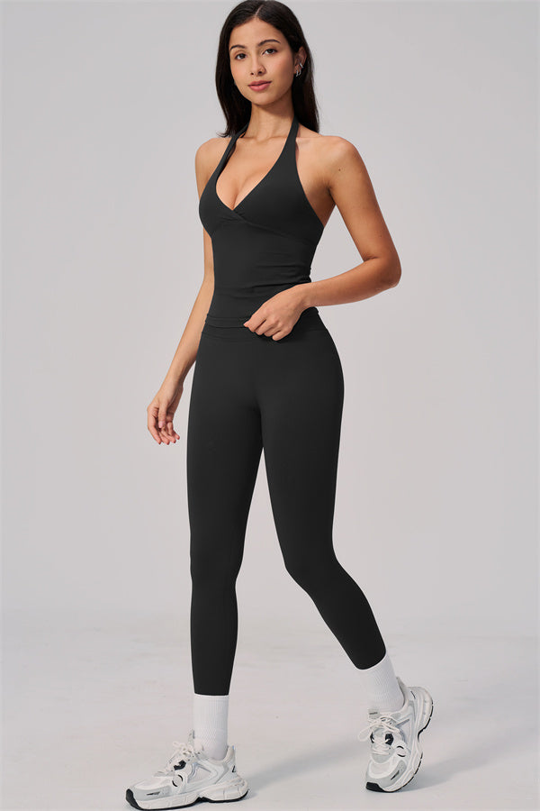 The Align V-Halter Top Leggings 2-Piece Set