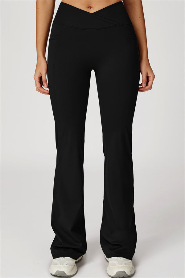 The Propel Crop Top Flared Leggings 2-Piece Set