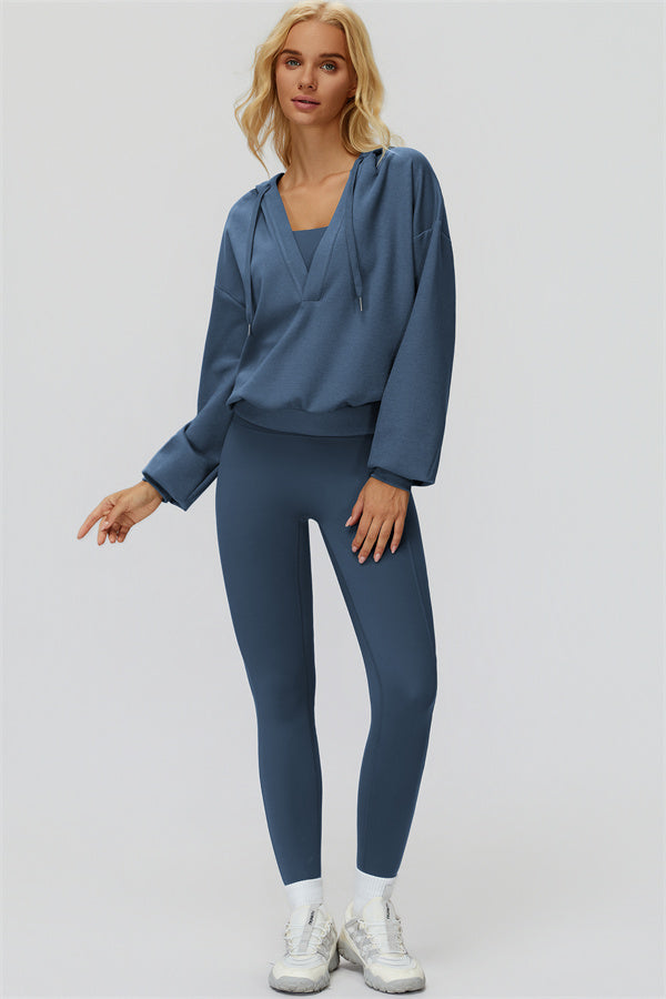 The Fyra V-Neck Hoodie