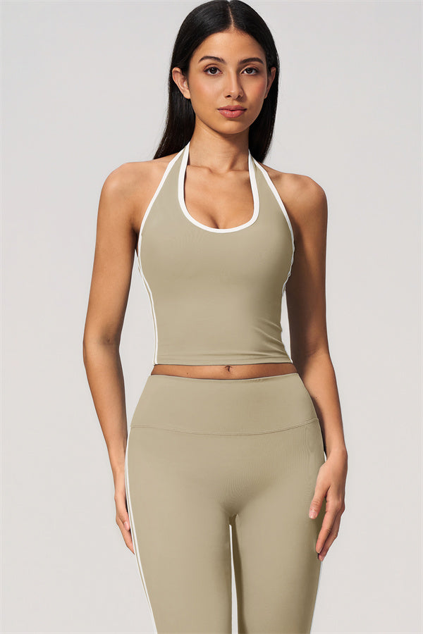 The Onyx Tank Top Capri Leggings 2-Piece Set