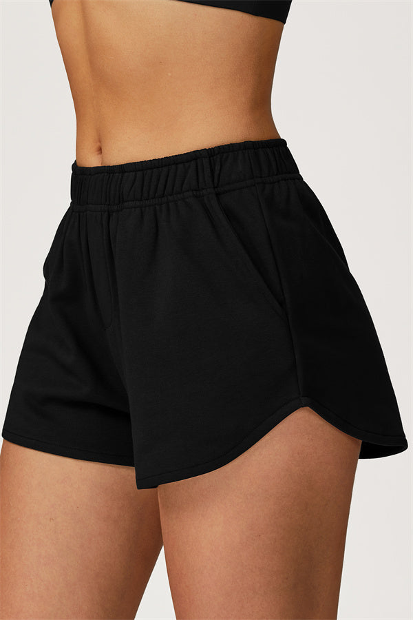 The Glacier Crop Hoodie Shorts 2-Piece Set