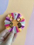Colorful Shell Titanium Charm Earrings