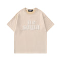 Loose Flame Portrait Print Short Sleeve T-Shirt
