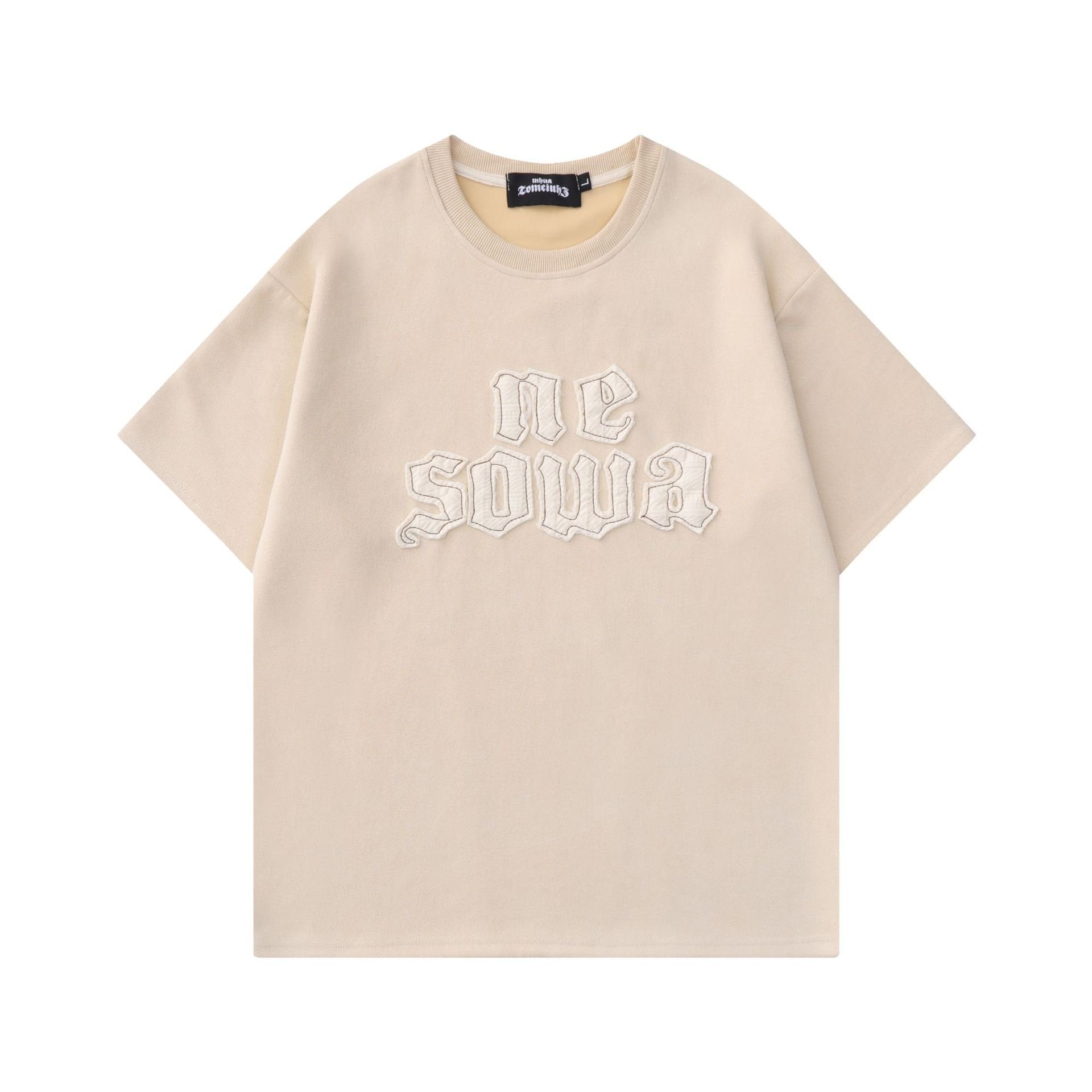 Loose Flame Portrait Print Short Sleeve T-Shirt