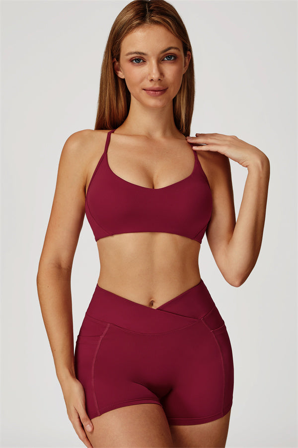 The Propel Sports Bra Shorts 2-Piece Set