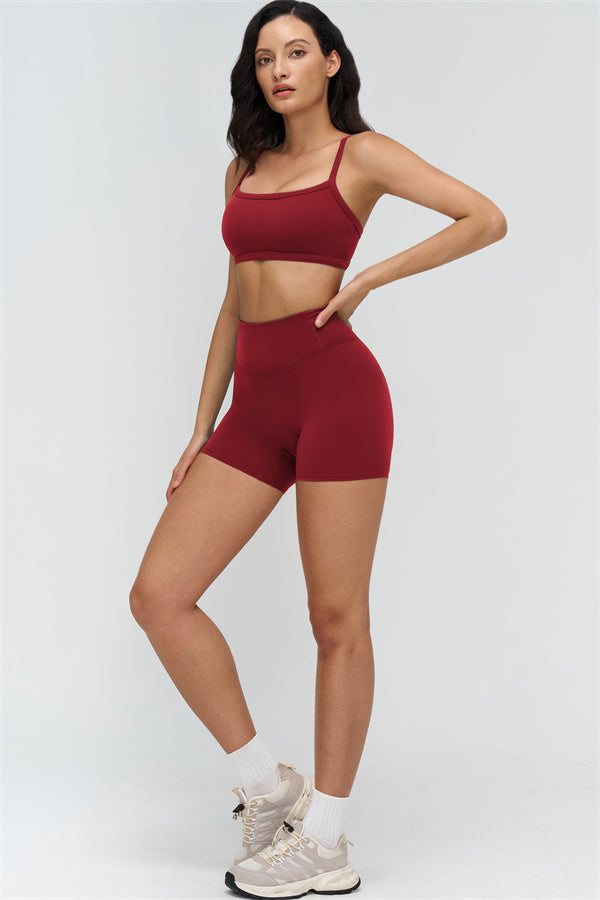 The Finesse Sports Bra Shorts 2-Piece Set
