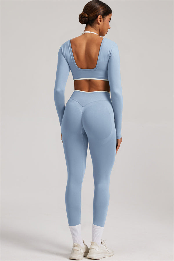 The Elevate Long Sleeve Crop top