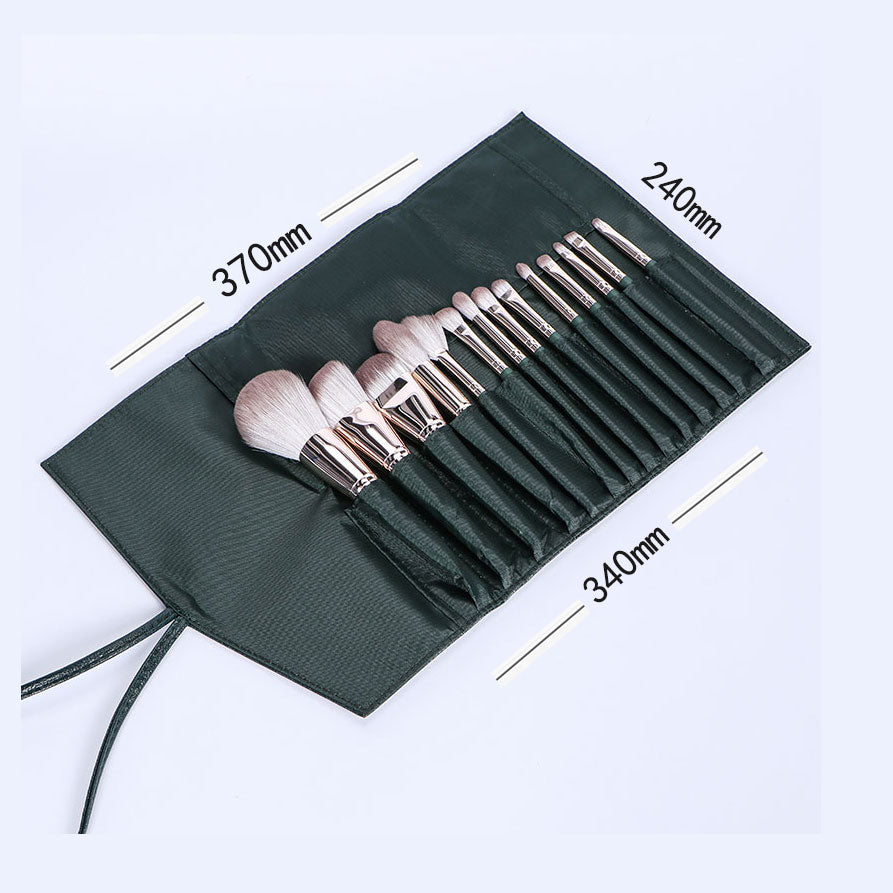 Retro Cosmetic Pen And Brush Storage Bag
