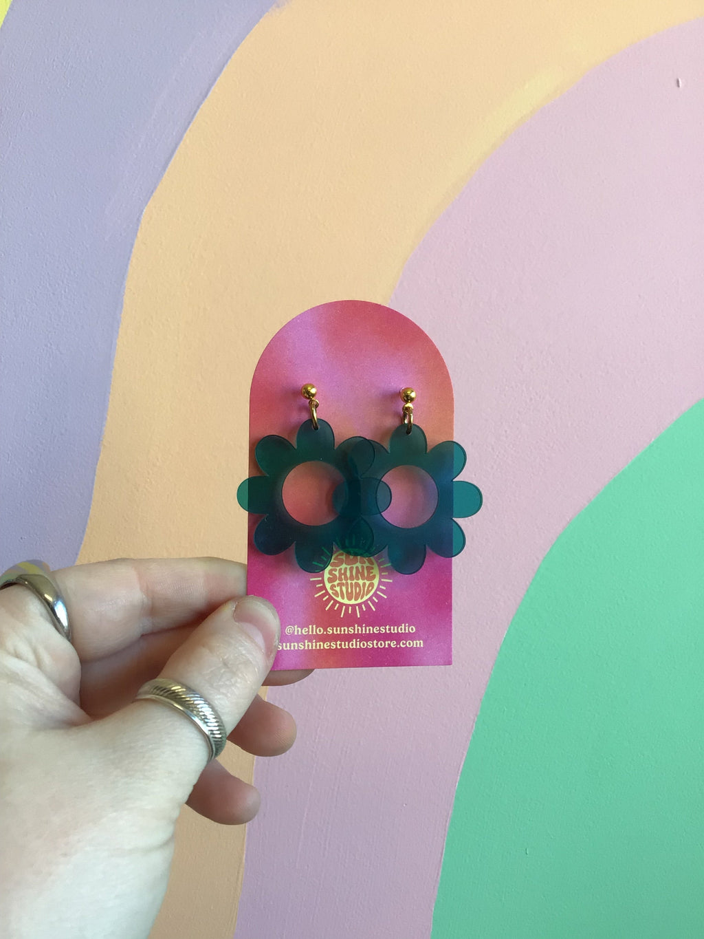 Happy Spring Daisy Earrings