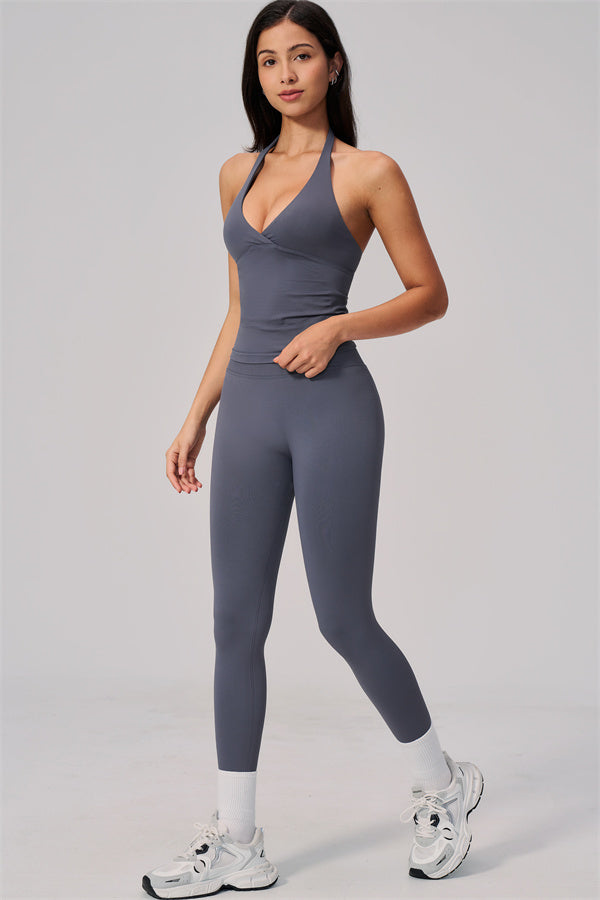 The Align V-Halter Top Leggings 2-Piece Set