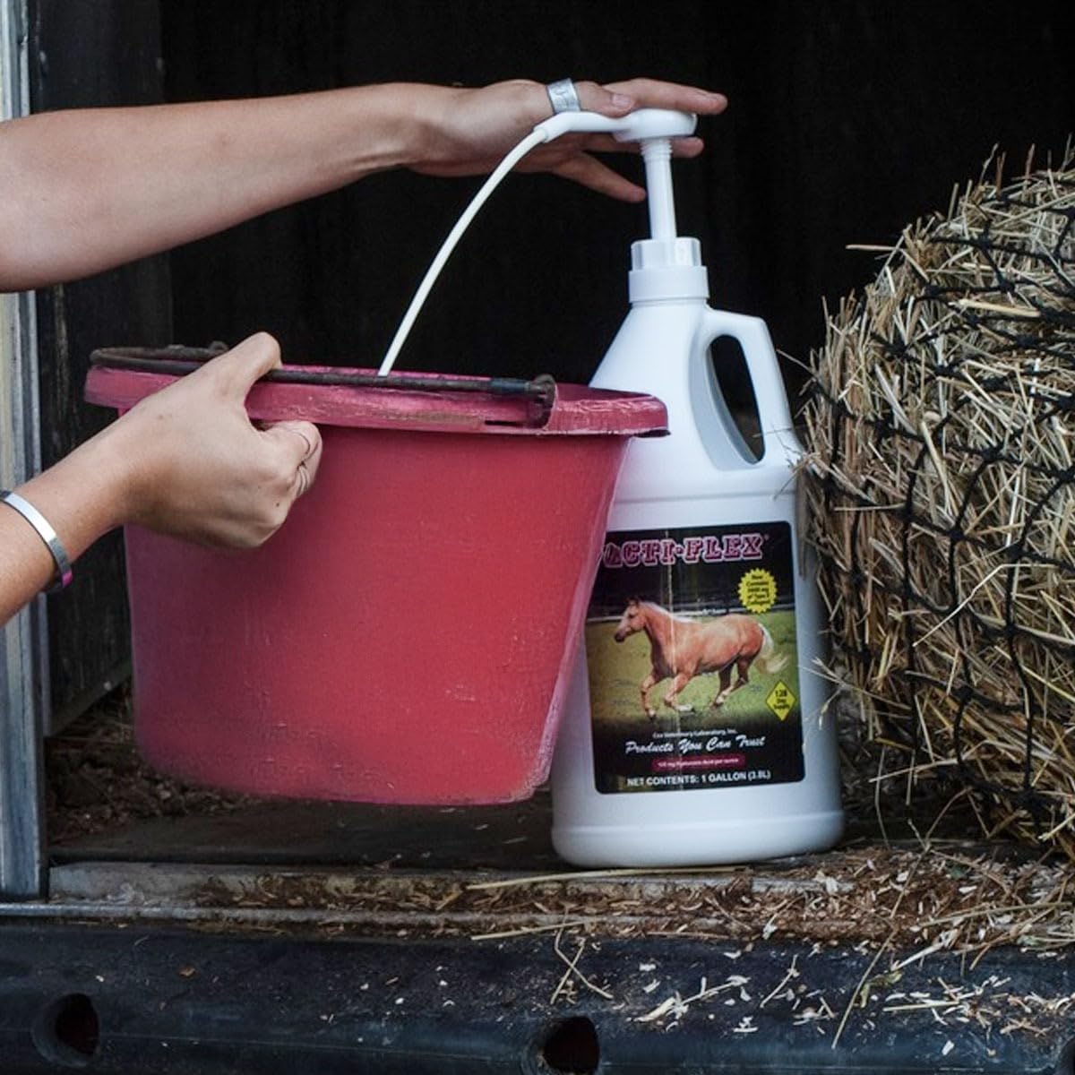 Cox Vet Lab Acti-Flex Equine Joint Supplement Piña Colada Flavor 1 Gallon
