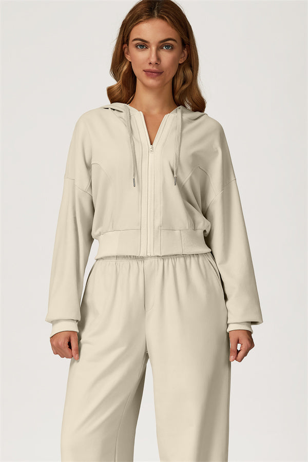 The Glacier Crop Hoodie