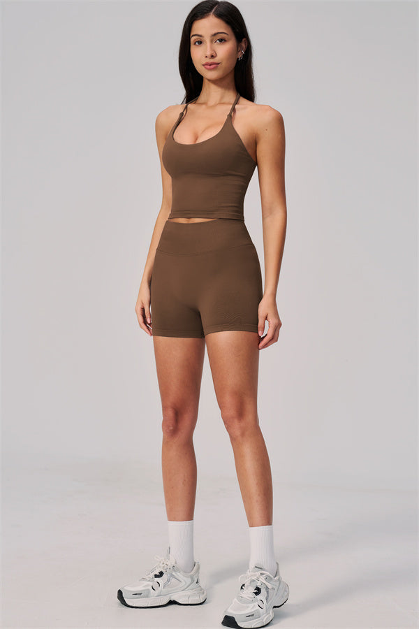 The Align Halter Tank Top Shorts 2-Piece Set