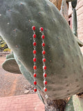Cassidy Collection Handmade  Natural Coral and Ste