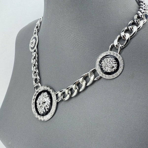 Lion Head Designer Inspired Necklace