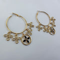 Hoop Earring Drop Dangle Charms