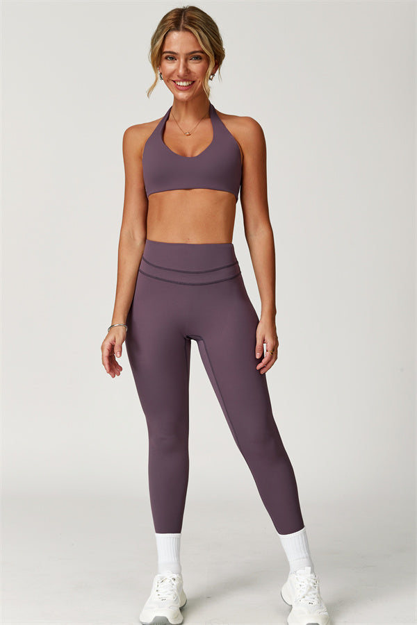 The Boost Halter Sports Bra