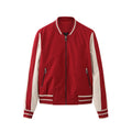 Jacket Quilted Jacket Color Matching Baseball Uniform