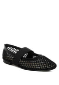Nayela Mid-Foot Strap Ballerinas