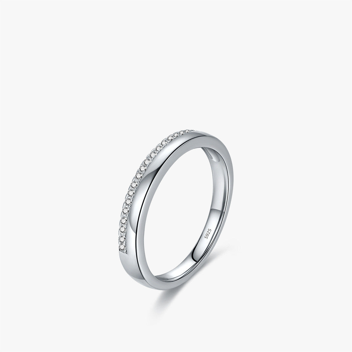 Silver Simple And Stylish Personality All-Match Ring