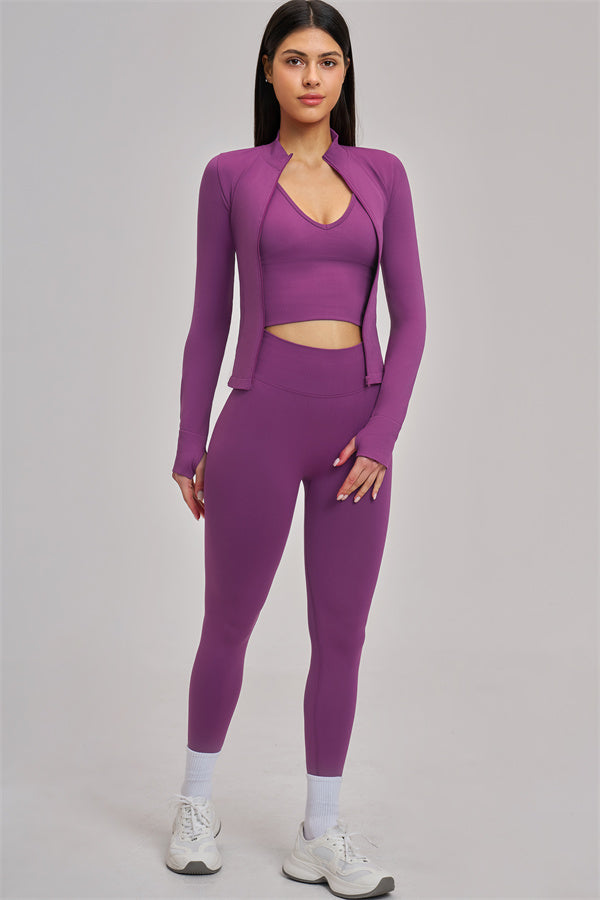 The Vision Jacket Tank Top Leggings 3-Piece Set