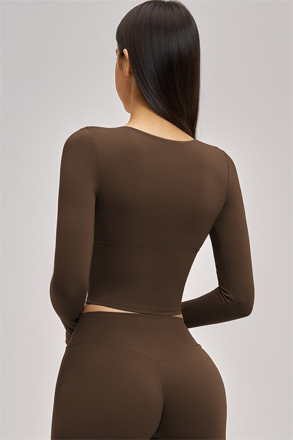 The Swoon Long Sleeve Crop top