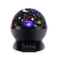 Colorful Spherical Rotating Star Projection Lamp Children's Toys