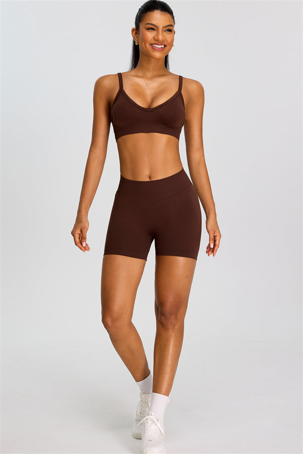 The Zero Drag Sports Bra Shorts 2-Piece Set