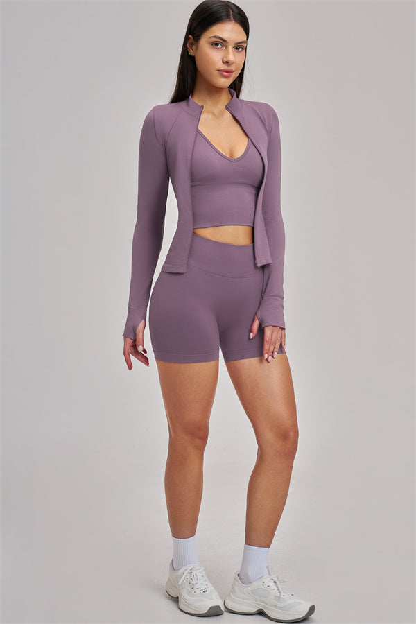 The Vision Jacket Tank Top Shorts 3-Piece Set