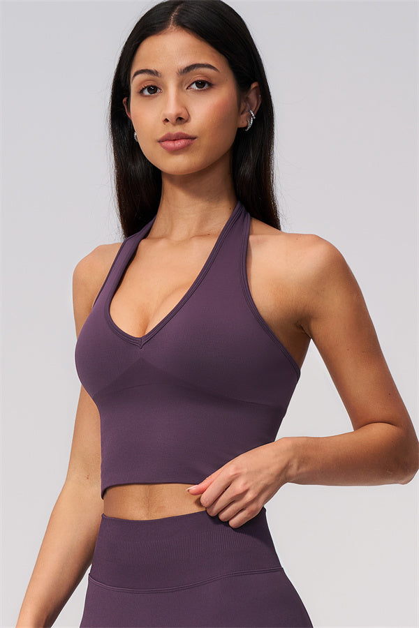 The New Allure Halter Top Capri Leggings 2-Piece Set